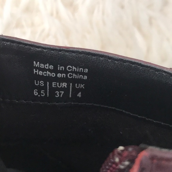 NEW Aldo fringe short boots Sz 6.5 - Picture 5 of 9